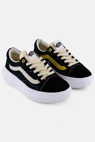 Vans Kids Boy Skool Over Lace Up Outdoor Shoes, Black