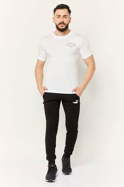 Puma Men Sportswear Fit Short Sleeves Outdoor T-Shirt, White
