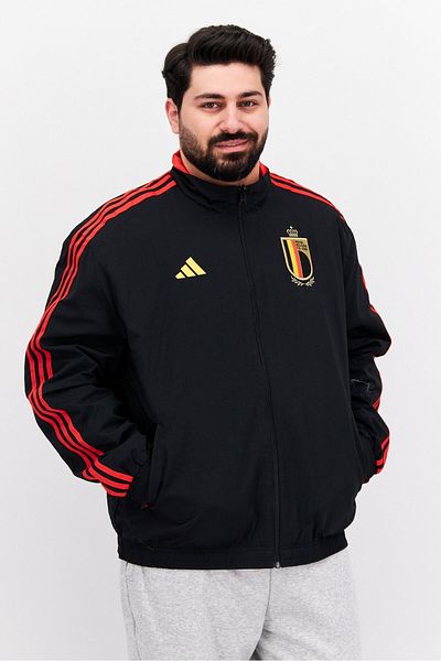 adidas Men Sportswear Fit Brand Logo Training Jacket, Black