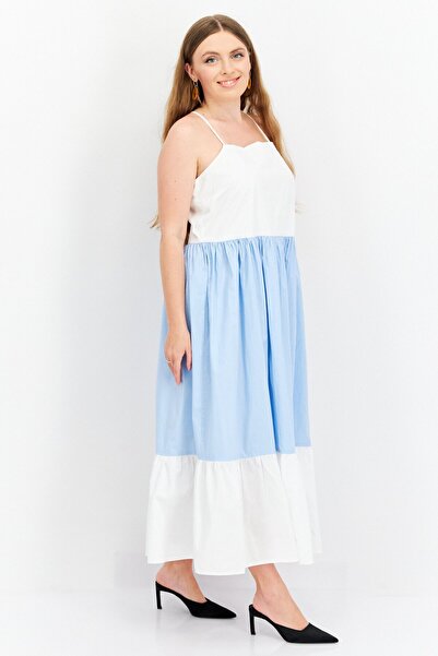 Riley & Rae Women Colorblock Maxi Dress, Multicolor