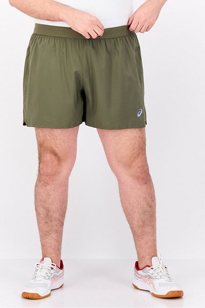 Asics Men Sportswear Fit Brand Logo Training Shorts, Olive
