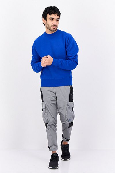 Champion Men Sportswear Fit Long Sleeve Outdoor Sweatshirts, Blue