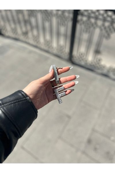 Store Μπρελόκ με πέτρα με γράμμα F