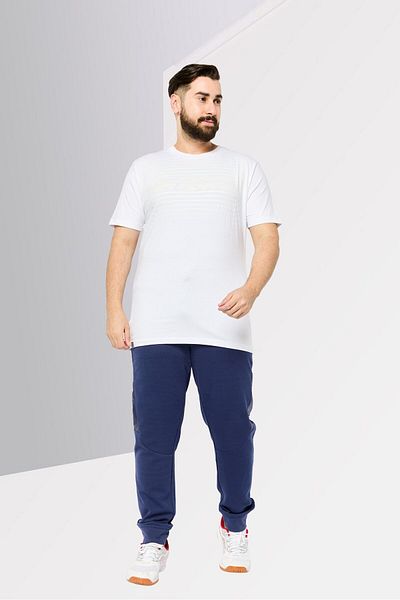 Scuderia Ferrari Men Crew Neck Short Sleeves Brand Logo T-shirt, White