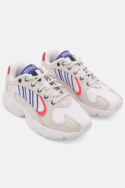 adidas Kids Boy Yung 1 Lace Up Training Sports Shoes, Multicolor