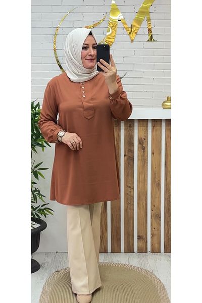 Meryemce Butik Cotton Crepe Tunic