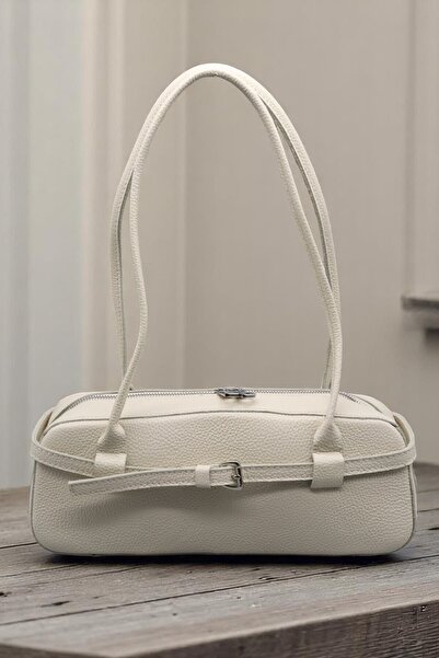 HFKY Жіноча сіра дизайнерська модель сумки через плече з натуральної шкіри Ry411