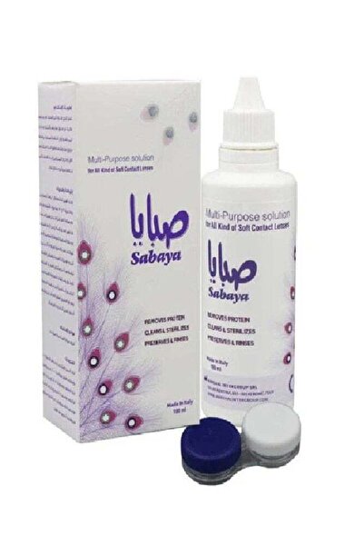 Sabaya محلول متعدد الأغراض لجميع أنواع العدسات 100 مل