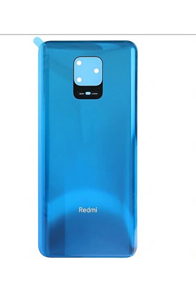Yedcom Xiaomi Redmi Note 9 Pro Mavi Arka Kapak Batarya Kapağı Pil Kapağı