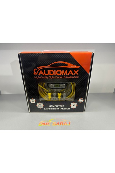 AUDİOMAX KABLO SETİ DMC GARAJ AUDİOMAX 8GA YENİ ÜRÜN