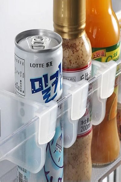 Paris Home 10 Pieces Refrigerator Shelf Separator Adjustable Cabinet Drawer Organizer Egg Cup Bottle Cup Separator
