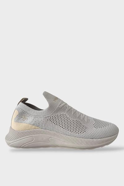 Liger Tricotaj de damă bej Pantofi sport