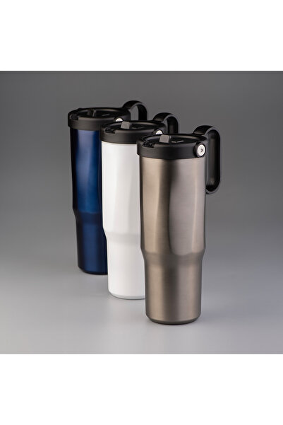 Botella Insulated Water Bottle Explorer - Leakproof Stainless Steel, Outdoor Travel 900ml , White