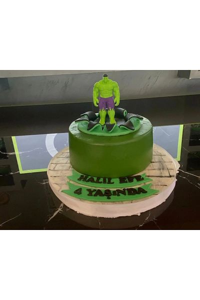 Alwin3d Cake Top Hulk Figure