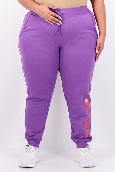 Champion Women Plus Size Outdoor Sweatpants, Violet