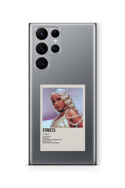 Multitronic Samsung Galaxy S23 Ultra Compatible Doja Cat Paraloid Poster Desi...
