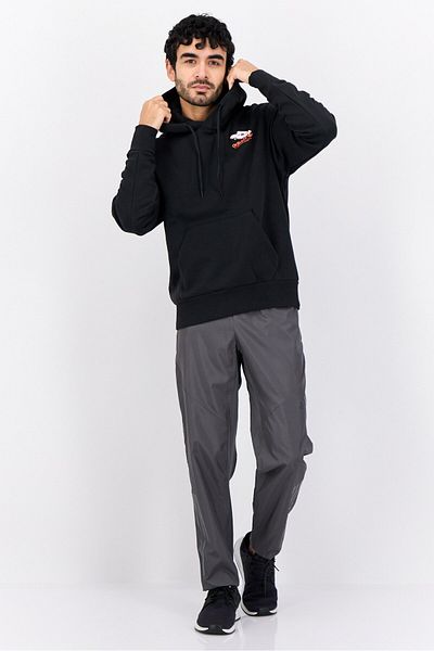 adidas Men Sportswear Fit Long Sleeve Outdoor Sweatshirt, Black