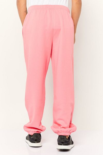 Esprit Men Regular Fit Brand Logo Sweatpants, Dark Peach