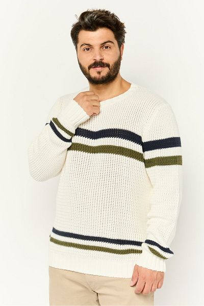 Harmont & Blaine Men Crew Neck Knitted Sweater, Multicolor