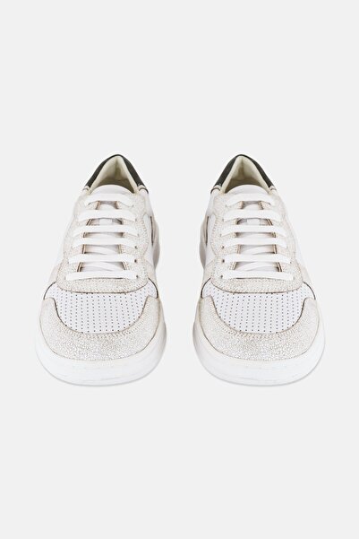 Geox Men Lace Up Casual Shoes, White