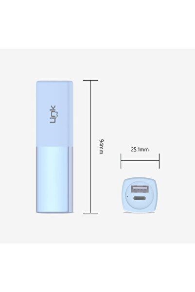 Linktech Lp5 5000 Mah Lipstick Mini Cep Powerbank