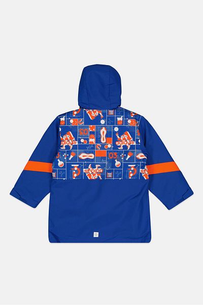 adidas Kids Boy Long Sleeves Outdoor Jacket, Blue