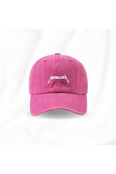 Touz Moda Πλενόμενο καπέλο Unisex με στάμπα Vintage Metallica