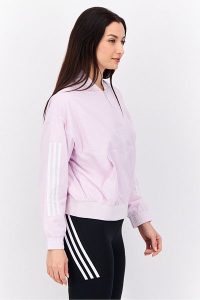 adidas Women Sportswear Fit Long Sleeves Outdoor Jacket, Pink