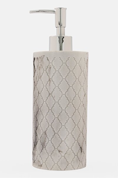 AMG Ceramic Lotion Pump Dispenser, Light Grey