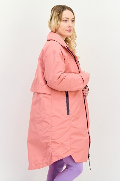 adidas Women Sportswear Fit 2 Pcs High Neck Outdoor Jacket, Pink