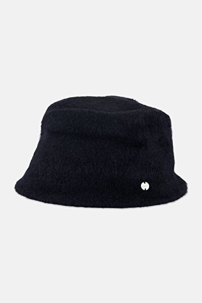 Esprit Men Knitted Bucket Hat, Black