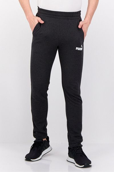 Puma Men Slim Fit Brand Logo Training Sweatpants, Dark Grey