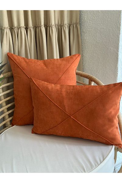 Decamor home Tile Living Room Throw Pillow Cover