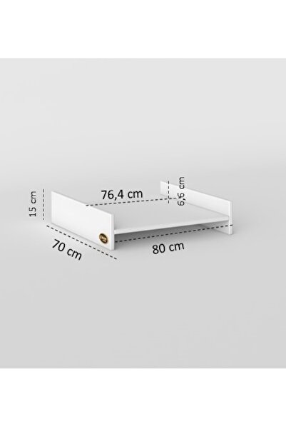 Kenzlife Çamaşır&Bulaşık Makinesi Dolabı Lenya Byz 015*80*70 Banyo Aparatı Arkalıksız Büyük Boy Xlarge