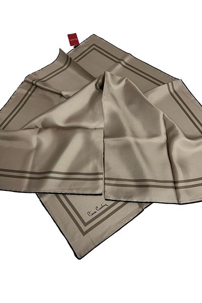 Pierre Cardin Μεταξωτό Φουλάρι Sura - 05076 - Mink