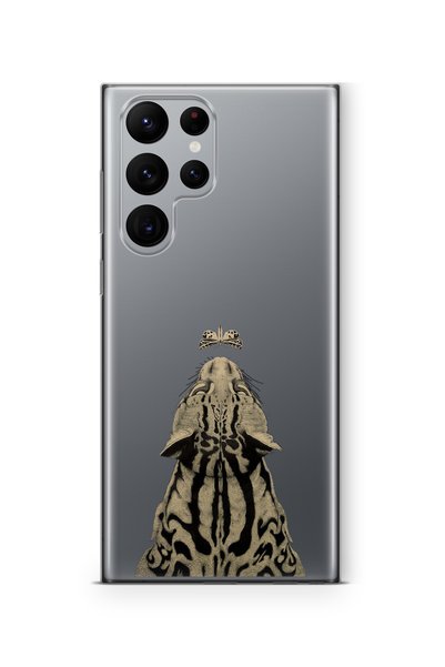 Multitronic Samsung Galaxy S23 Ultra Compatible Tiger Design Printed Transpar...