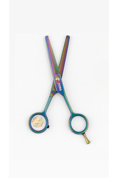 Pars Professional Hairdresser Intermediate Scissors Fine Toothed Hair Thinning Scissors Color Steel Scissors