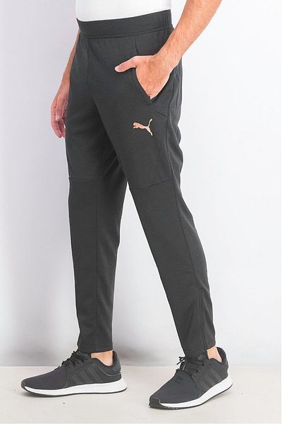 Puma Men Mcfc Warm Up Pants, Black Heather Copper