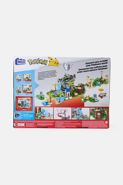 mattel Mega Bloks Pokemon Jungle Voyage Building Blocks, Multicolor