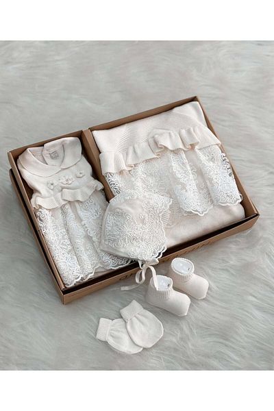 Nipperland 5-Piece Hospital Set with 100% Cotton Dress