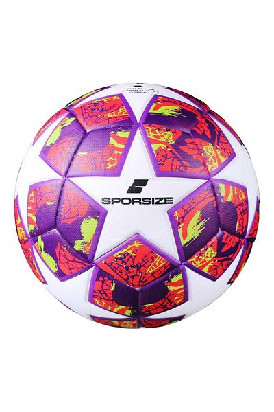 Sporsize Official Dimensions Football Ball Size 5, Pu Leather, Match & Training Use