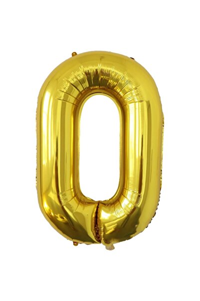 Flippy Balon folie metalică litera O, 80 cm, heliu sau aer, pachet individual...