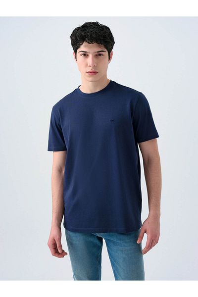 Loft Ανδρικό μπλουζάκι Regular Fit Navy Blue Lf2034994