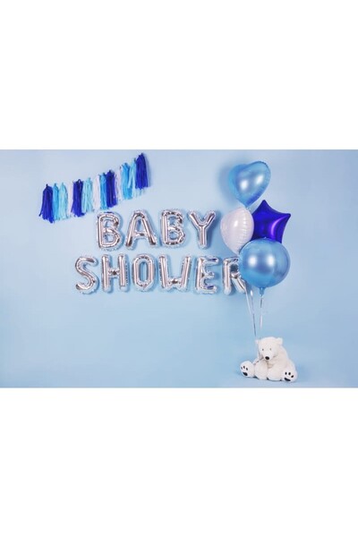 Flippy Metallic Foil Balloon Letter A, 40 cm, Inflates with Helium or Air, Individual Pack, Straw In