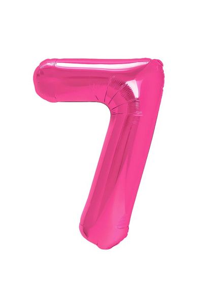 Flippy Balloon, Flippy, Number, Model 7, 100 cm, , Size