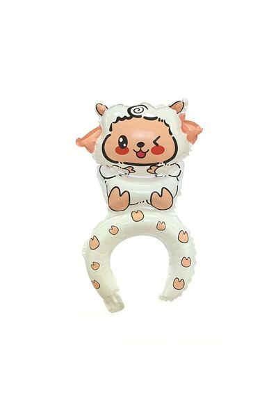 Flippy Balloon, , Crown Type, Sheep Model, , 47 X 28 Cm, White