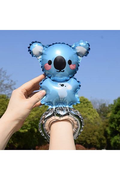 Flippy Balloon, Flippy, Animal Figurines, Bracelet Type, Koala Model, , Blue