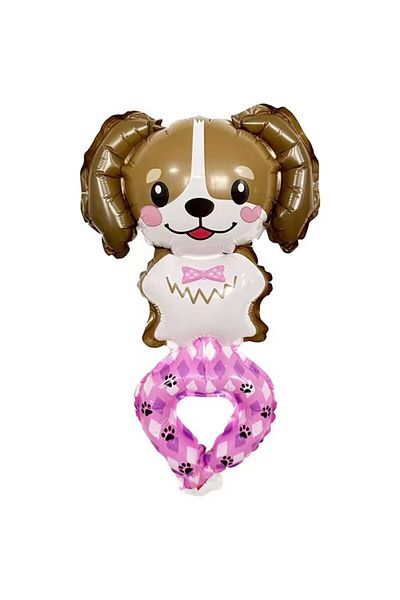 Flippy Balloon, , Animal Figurines, Bracelet Type, Dog Model, , Brown
