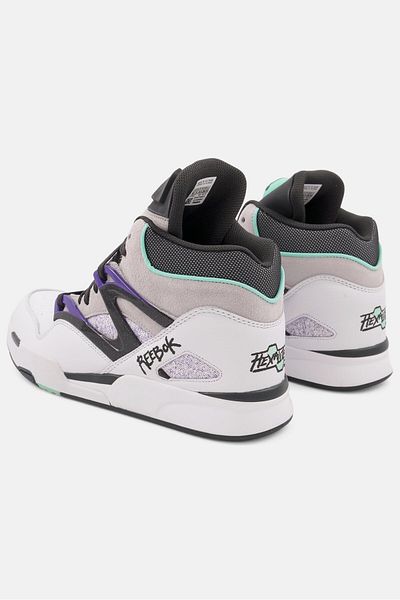 Reebok Men Pump Omni Zone Lace Up Basketball Shoes, Multicolor
