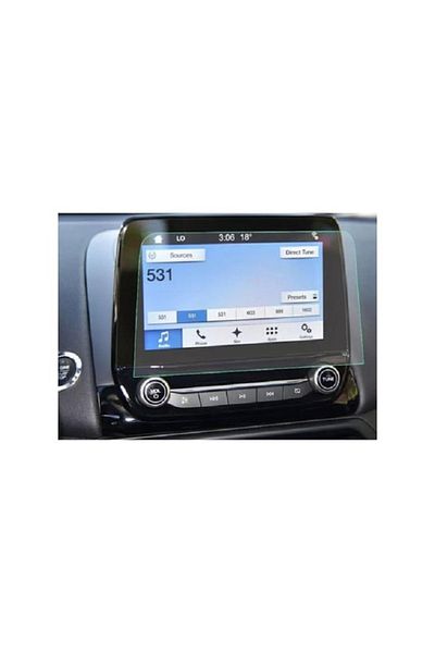 corcishop 9H Nano Screen Protector Glass for Ford Torneo Custom 8 Inch Navigation Compatible